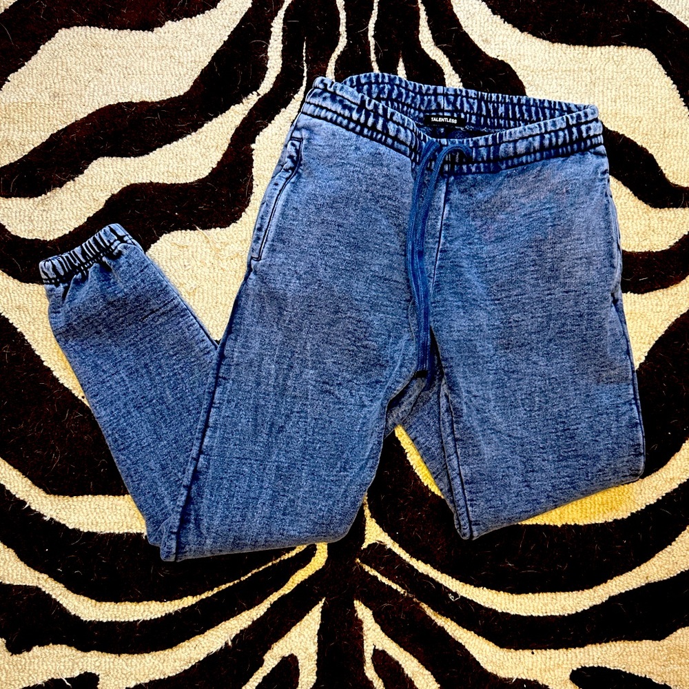 TALENTLESS Women’s Heavyweight Sweatpants Blue XS